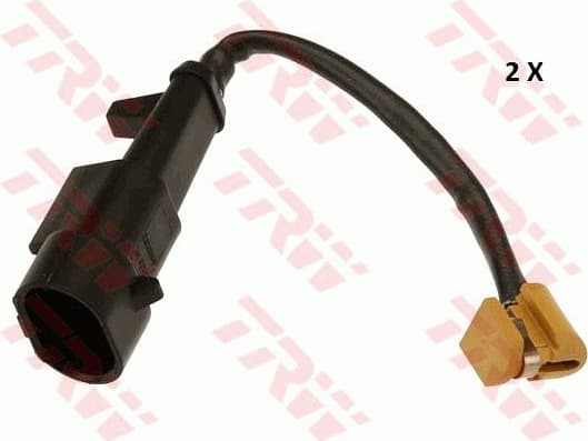 Warning Contact, brake pad wear GIC368