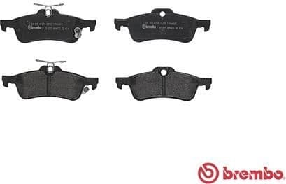 Brake Pad Set, disc brake PRIME LINE P83087 - image 2