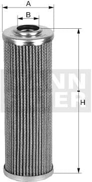 Filter, operating hydraulics HD45/5