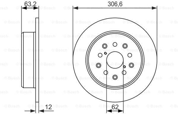 Brake Disc 0986479339