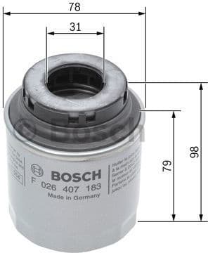 Oil Filter F026407183 - image 5