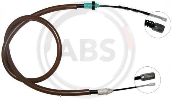 Cable Pull, parking brake K16658