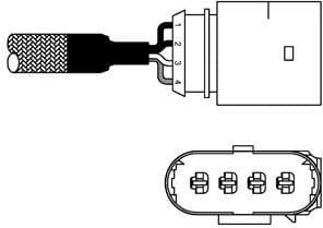 Oxygen Sensor ES10981-12B1