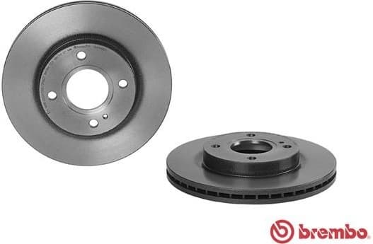 Brake Disc PRIME LINE - UV Coated 09.A968.21 - image 2