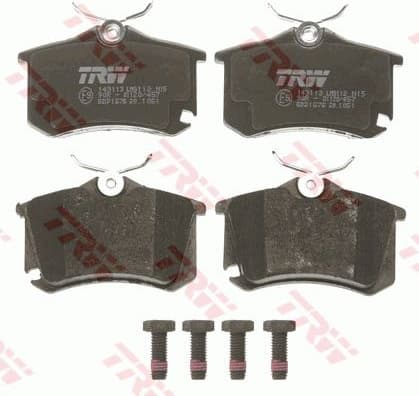 Brake Pad Set, disc brake COTEC GDB1578 - image 2