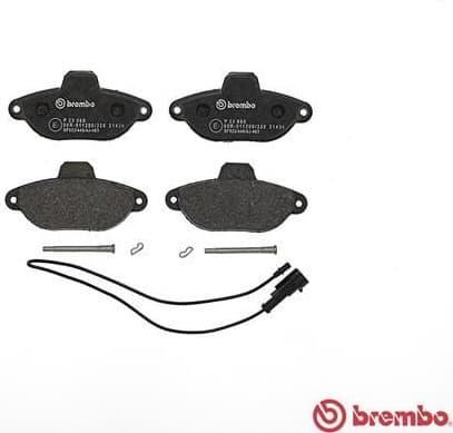 Brake Pad Set, disc brake PRIME LINE P23060 - image 2