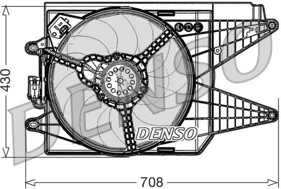 Fan, engine cooling DER09049