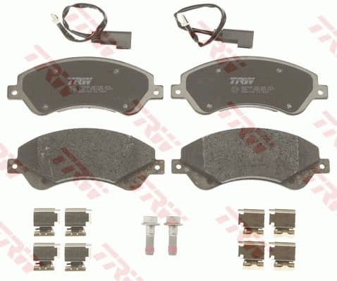 Brake pads front, Top Quality GDB1723 - image 2