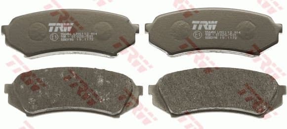Brake Pad Set, disc brake COTEC GDB3198 - image 2
