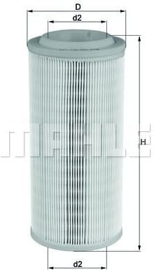 Filter air LX1595