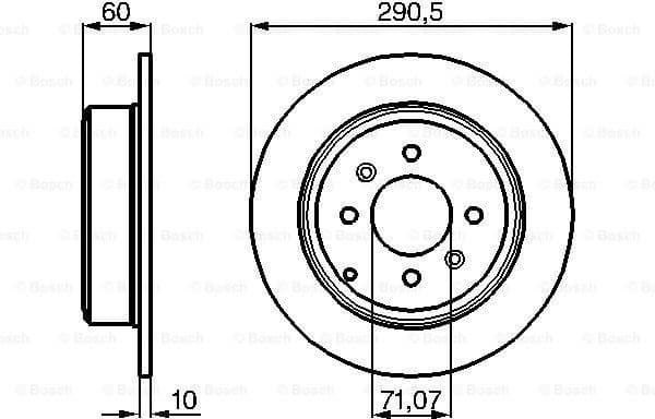 Brake Disc 0986478877 - image 5