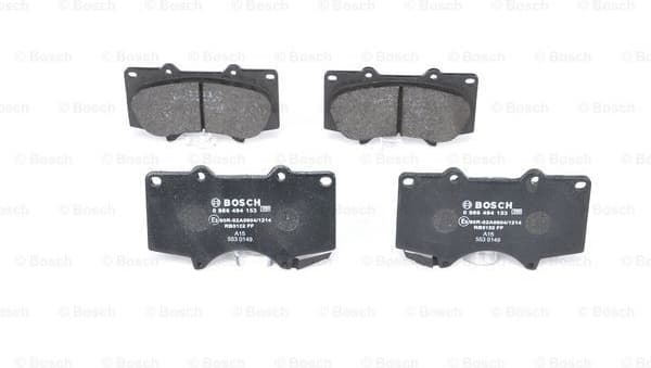 Brake Pad Set, disc brake 0986494153