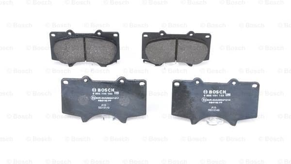 Brake Pad Set, disc brake 0986494153 - image 3