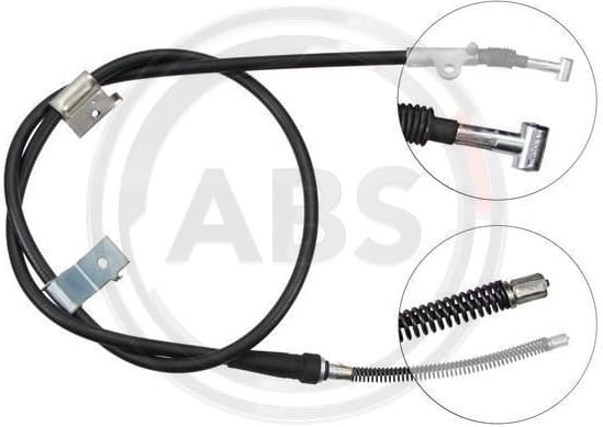 Cable Pull, parking brake K17588
