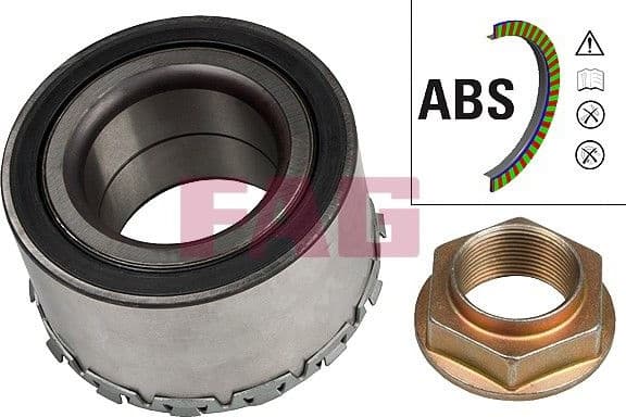 Bearing wheel 713667980