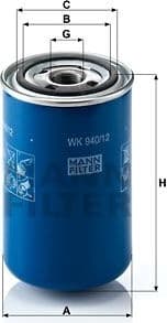 Fuel Filter WK940/12