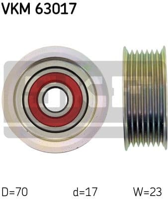 Tensioner belt VKM63017