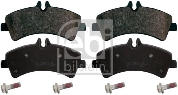 Brake Pad Set, disc brake 16709