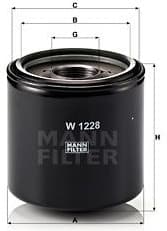 Oil Filter W1228 - image 2