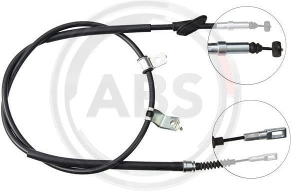 Cable Pull, parking brake K18968