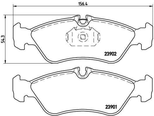 Brake Pad Set, disc brake PRIME LINE P50082