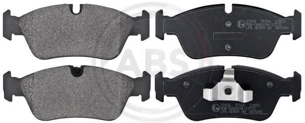 Brake Pad Set, disc brake 37436