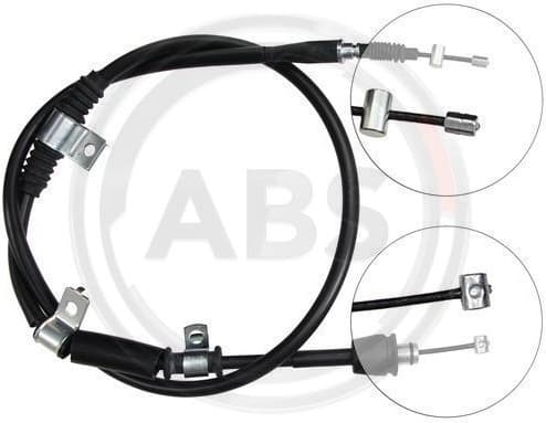 Cable Pull, parking brake K17088