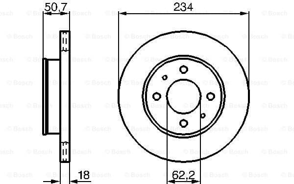 Brake Disc 0986479264 - image 5