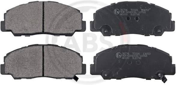 Brake Pad Set, disc brake 36736