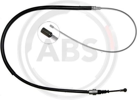 Cable Pull, parking brake K18336