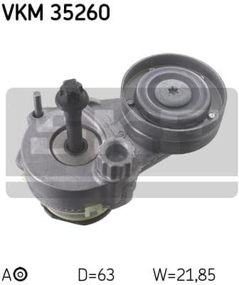 Tensioner belt VKM35260 - image 2