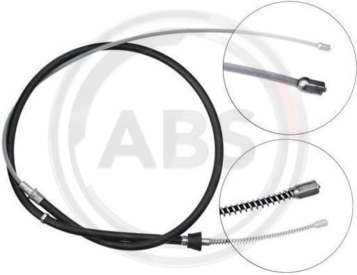 Cable Pull, parking brake K13746