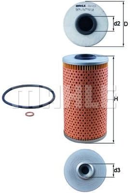 Oil Filter OX103D - image 2