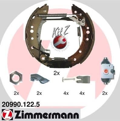 Brake Shoe Set KIT Z 20990.122.5