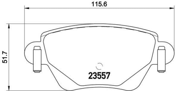 Brake Pad Set, disc brake PRIME LINE P68028