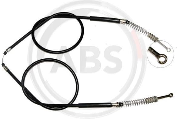 Cable Pull, parking brake K10295