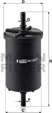 Fuel Filter WK6002
