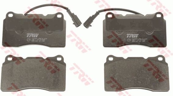 Brake Pad Set, disc brake COTEC GDB1363 - image 2