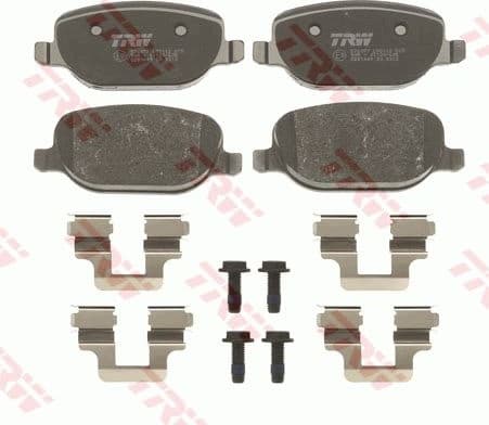 Brake Pad Set, disc brake COTEC GDB1649 - image 2