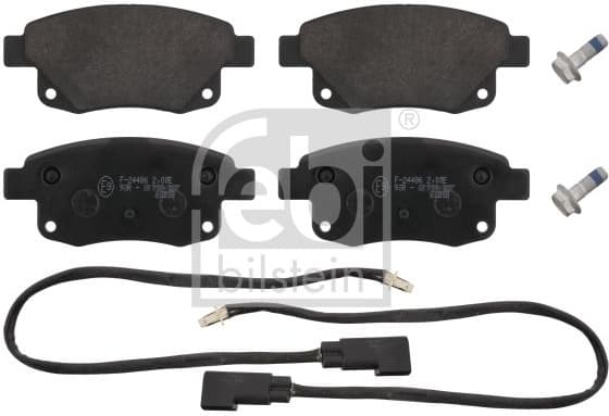 Brake Pad Set, disc brake 16701