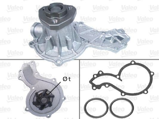 Water Pump, engine cooling 506666