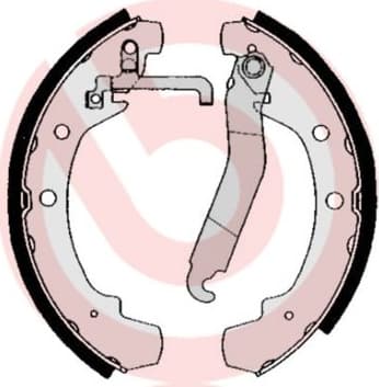 Brake Shoe Set ESSENTIAL LINE S85510