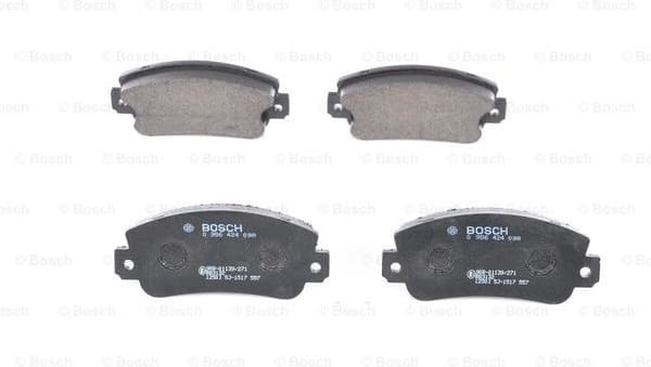 Brake Pad Set, disc brake 0986424098