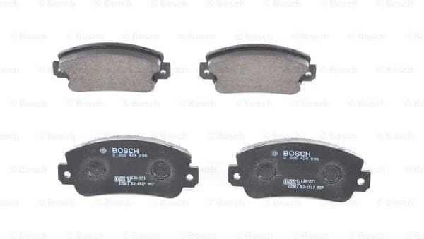 Brake Pad Set, disc brake 0986424098 - image 3