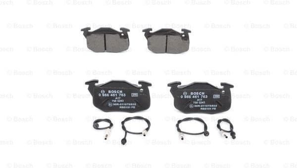 Brake Pad Set, disc brake 0986461763