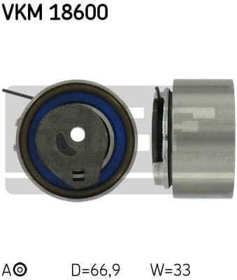 Tensioner Pulley, timing belt VKM 18600