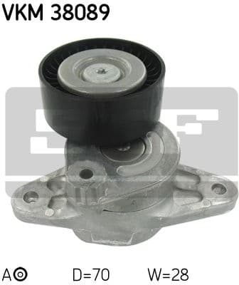 Belt Tensioner, V-ribbed belt VKM 38089