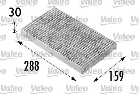 Filter, cabin air VALEO PROTECT 698687