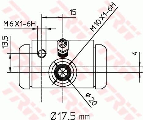 Wheel Brake Cylinder BWC243 - image 2