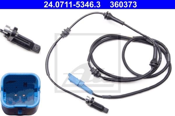Sensor, wheel speed 24.0711-5346.3